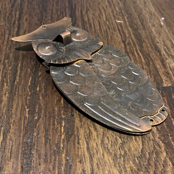 Metal Owl Decoration - Picture 2 of 6
